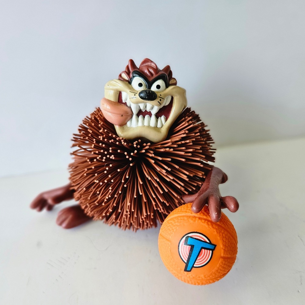 Space Jam Taz Tazmanian Devil Koosh Ball 1996 Looney Tunes Warner Bros